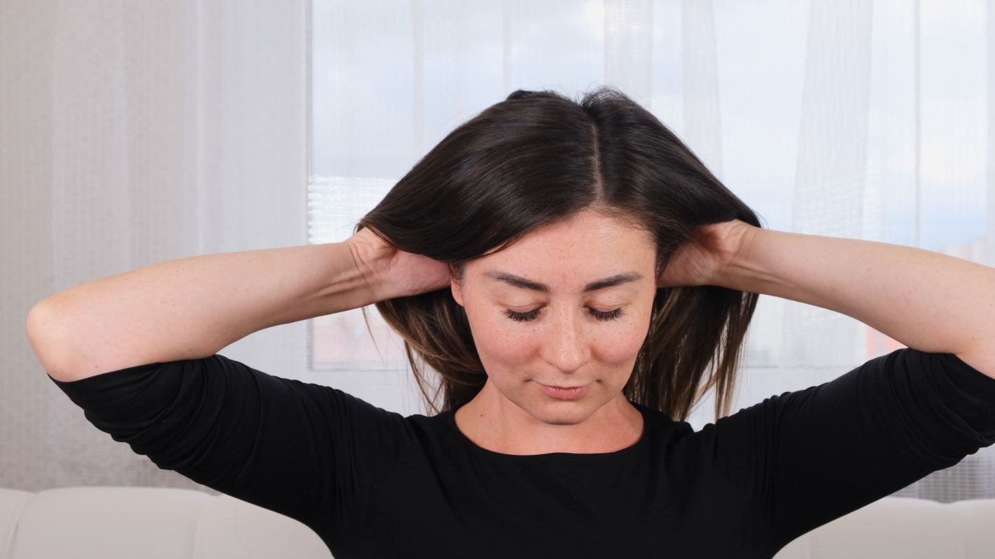 De la nuque au haut du crâne massage démo